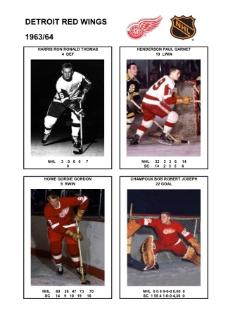 NHL det 1963-64 foto hracu4