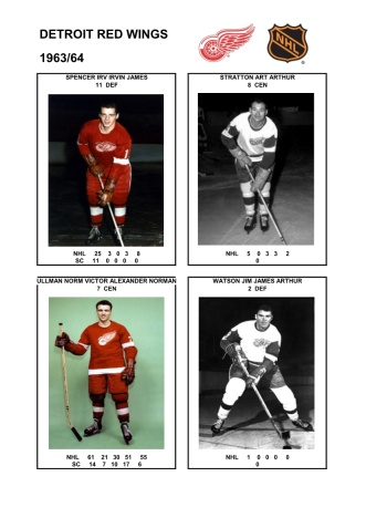 NHL det 1963-64 foto hracu10