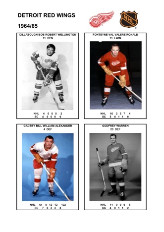 NHL det 1964-65 foto hracu2