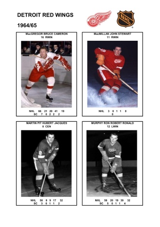 NHL det 1964-65 foto hracu6