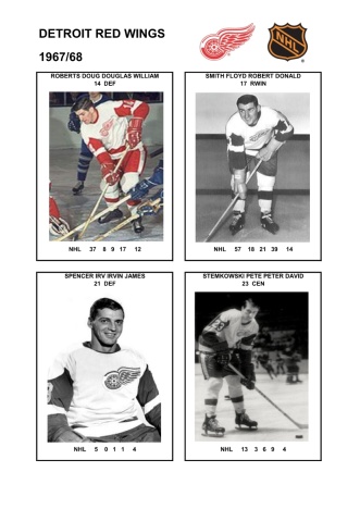 NHL det 1967-68 foto hracu8