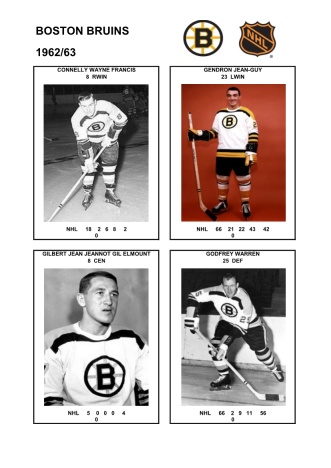 NHL bos 1962-63 foto hracu2