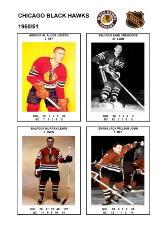 NHL chc 1960-61 foto hracu1
