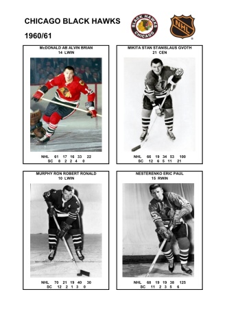 NHL chc 1960-61 foto hracu4