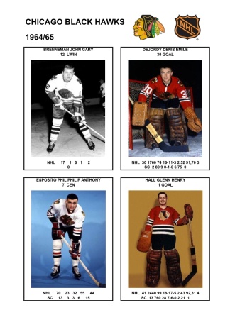 NHL chc 1964-65 foto hracu1