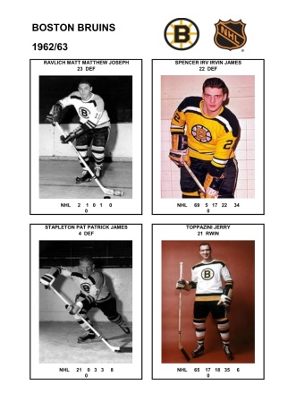 NHL bos 1962-63 foto hracu6