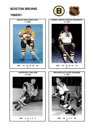 NHL bos 1960-61 foto hracu2