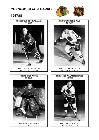 NHL chc 1967-68 foto hracu4
