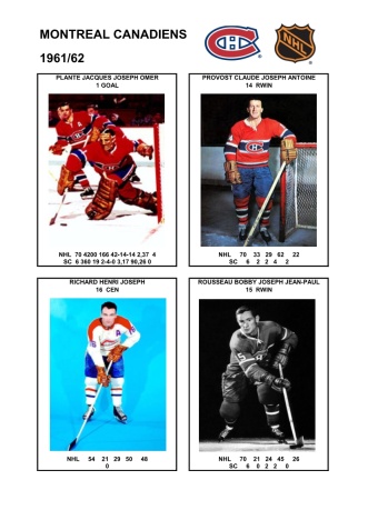 NHL mtl 1961-62 foto hracu5