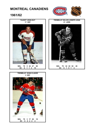 NHL mtl 1961-62 foto hracu6