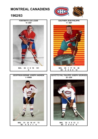 NHL mtl 1962-63 foto hracu2