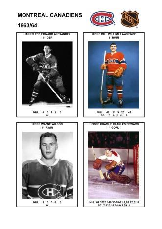 NHL mtl 1963-64 foto hracu4