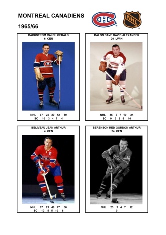 NHL mtl 1965-66 foto hracu1