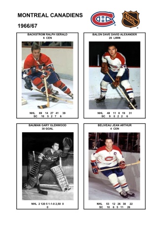 NHL mtl 1966-67 foto hracu1