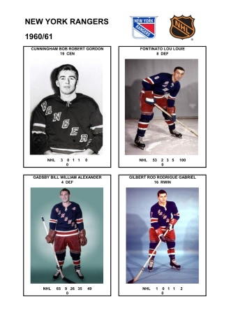 NHL nyr 1960-61 foto hracu2