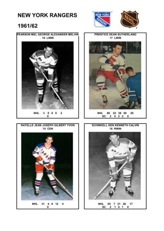 NHL nyr 1961-62 foto hracu6