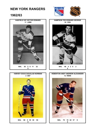 NHL nyr 1962-63 foto hracu2