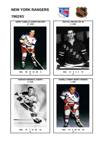 NHL nyr 1962-63 foto hracu3