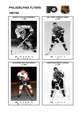 NHL phi 1967-68 foto hracu1