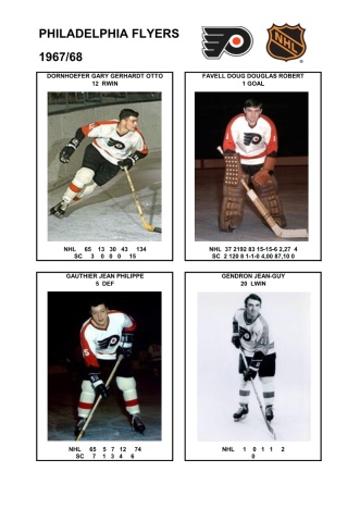 NHL phi 1967-68 foto hracu2