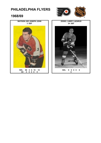 NHL phi 1968-69 foto hracu8