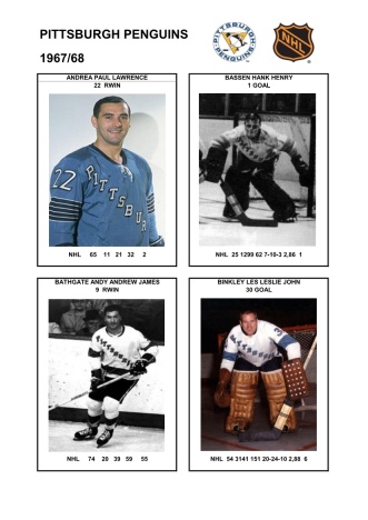 NHL pit 1967-68 foto hracu1