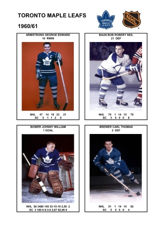 NHL tor 1960-61 foto hracu1