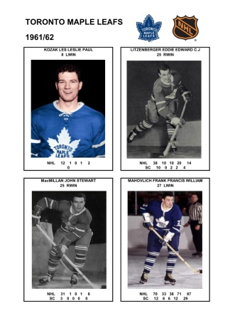 NHL tor 1961-62 foto hracu5