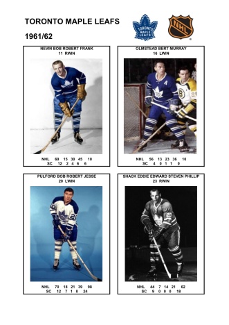 NHL tor 1961-62 foto hracu6