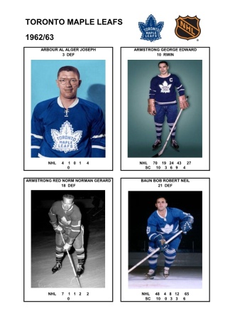 NHL tor 1962-63 foto hracu1