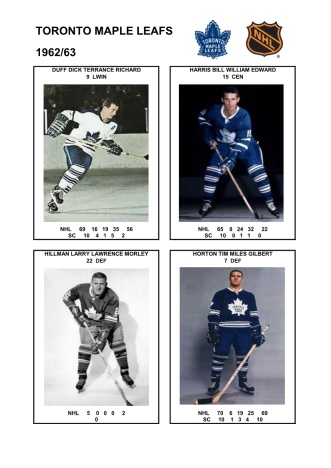 NHL tor 1962-63 foto hracu3