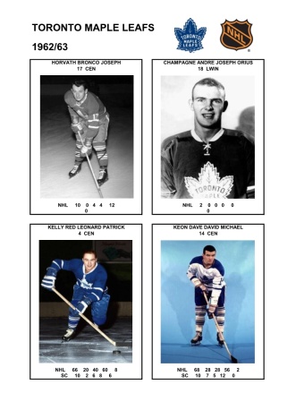 NHL tor 1962-63 foto hracu4