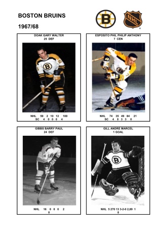 NHL bos 1967-68 foto hracu2