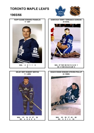 NHL tor 1965-66 foto hracu7