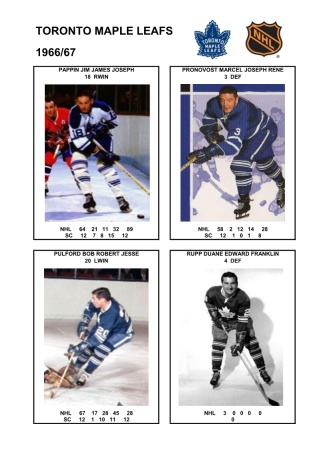 NHL tor 1966-67 foto hracu6