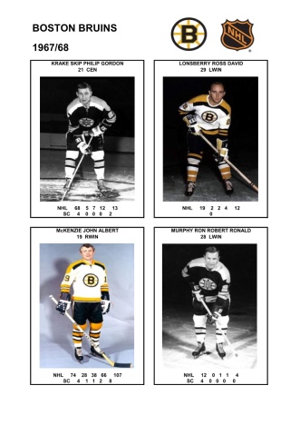 NHL bos 1967-68 foto hracu4