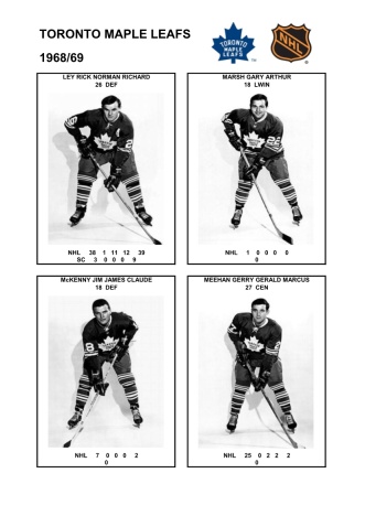 NHL tor 1968-69 foto hracu4