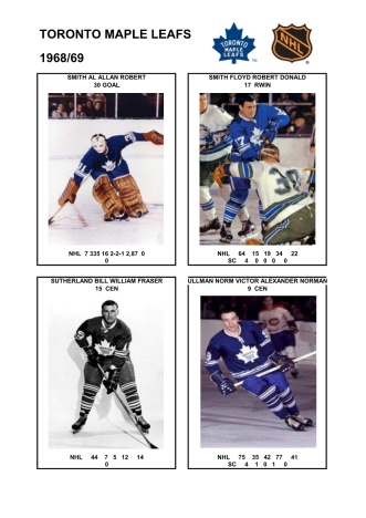 NHL tor 1968-69 foto hracu7