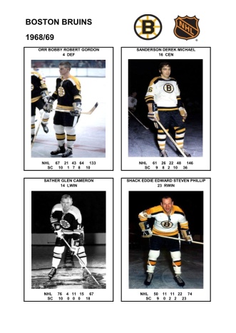 NHL bos 1968-69 foto hracu7