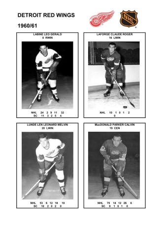 NHL det 1960-61 foto hracu4