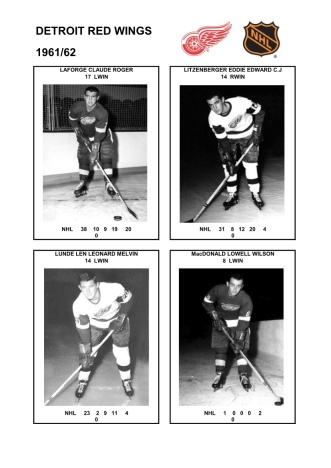 NHL det 1961-62 foto hracu5