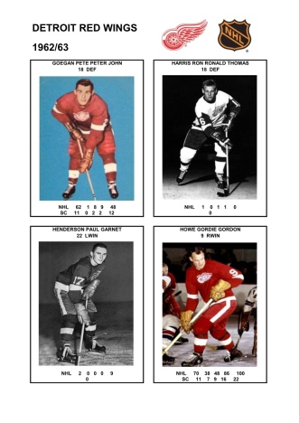 NHL det 1962-63 foto hracu3